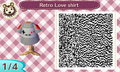 Retro Love shirt by skunktronix