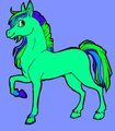 new horse character dulcia by jdg07