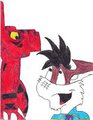 Guilmon meets Fnar 