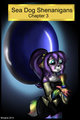 Sea Dog Shenanigans- Ch3 Cover by purpletiger