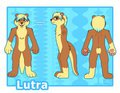 Lutra Fursuit Ref by Neon Slushie