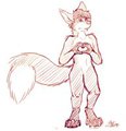Avalon Sketch 1 FabiFox by AvalonRoo