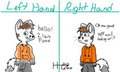 Left Hand Vs. Right Hand by TurboPikachu