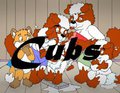 "The ice bucket challenge!"(Diaper edition)