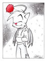Happy Moogle in Snow