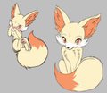 Fennekin's all sketchy by NekoStar