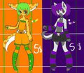 More Halloween Themed Adopts by NaughtyNicki