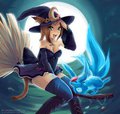 Witch Kitty! by konekonoarashi