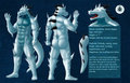Leviathan White Dragon Reference Sheet by Fenrirwolfen