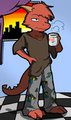 trying to wake up is hard by DuskieDragon