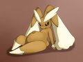 Lopunny Noms by WaffleFox