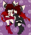 Sarah and Blair by DarkHedgie