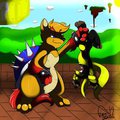Doing bowser's job