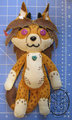 Cheetah "Flat" Plushie Commission