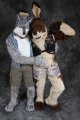 Lupie and Booga at Midfur X  by DustanDaFox