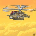 Parrot Troop Transport VTOL by ProjectShadowcat