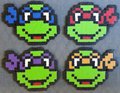 TMNT Head Shots