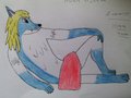 Blue Wolf by DeynaLorne