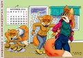 Fox Calendar 2014 - November
