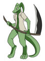 Zzeeks Sketch 1 - Lizard Reaper by String