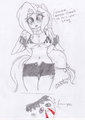 Fluttershy in yoko outfit