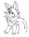 Random Foxgirl by GregLeCat