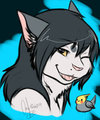 Mel colored sketch by MixedFeline