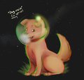 Space dog the picture by Saucy