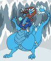 Claire the Ice Dragon Trainer by SlayerMike471