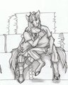 In the Barn (B&W) by Greenhoof