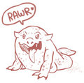 meet jabba! by Pinkupine