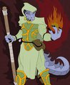 Dragonborn druid