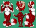 Nardia Ref by FancyMissLady colored by Syn by FluffyBrat