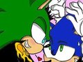 Hey, Sonikku <3 .:SonScourge:. by thetwistedsamurai