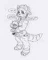 He wants to sleep with the hyena