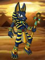 Anubis by SnowyOwlKonnen