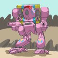 Comm HyperAtomic: Party Cannon Dire Wolf by ProjectShadowcat