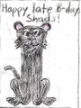 Happy late Birthday, Shads!