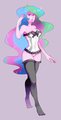 Commission - Celestia by tingtongten