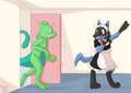 Mewtwo's Merry Maid - by Dweet-Tea