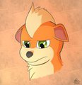 Growlithe Portrait