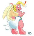 Cassie's Accident BY Yifferfox (Colored by Oni-Kun) by showtimeyoshi