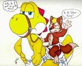 Ima yoshi, not a horse BY Furryjadefox