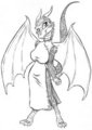 Texas Furry Con 2004 - Dragon femme