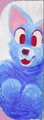 Blue Furry by textubs