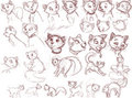 Duchess sketch sheet by Wugi