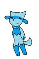 Me as a pokemon by sammythedemonhedgie