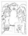 Groundhogzilla - Lineart