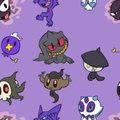 Chibi Ghost Pokemon BG