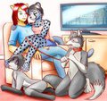 Movie Night (art) by Musuko42
